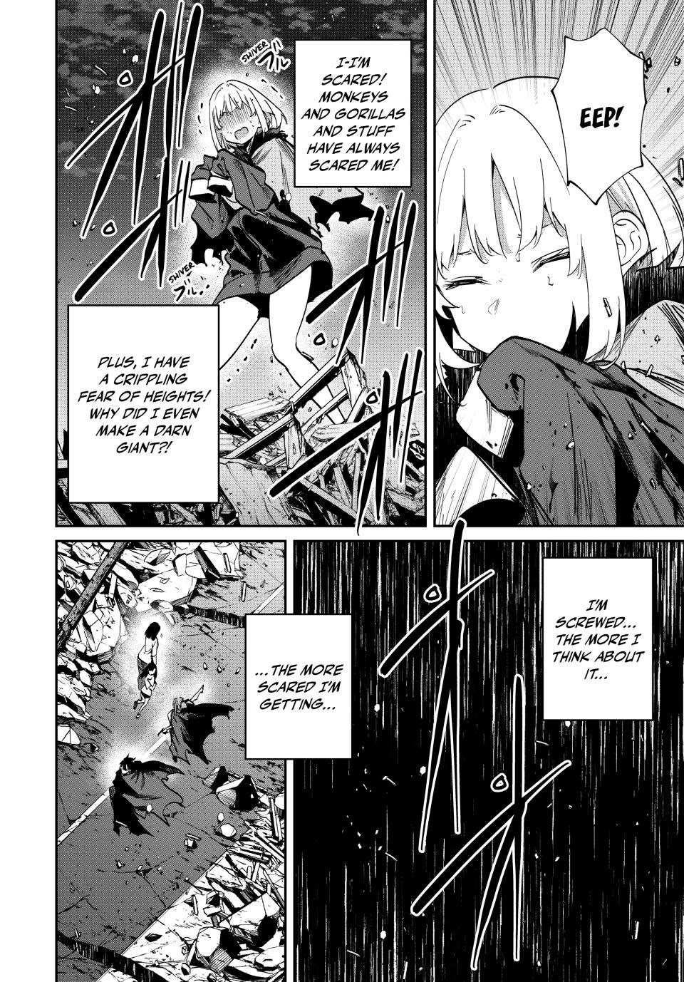 Only I Know That the World Will End. In a World Where Monsters Appear, I Level up by Returning From Death Chapter 53 page 4 - Chapter 53: Giant vs. Giant