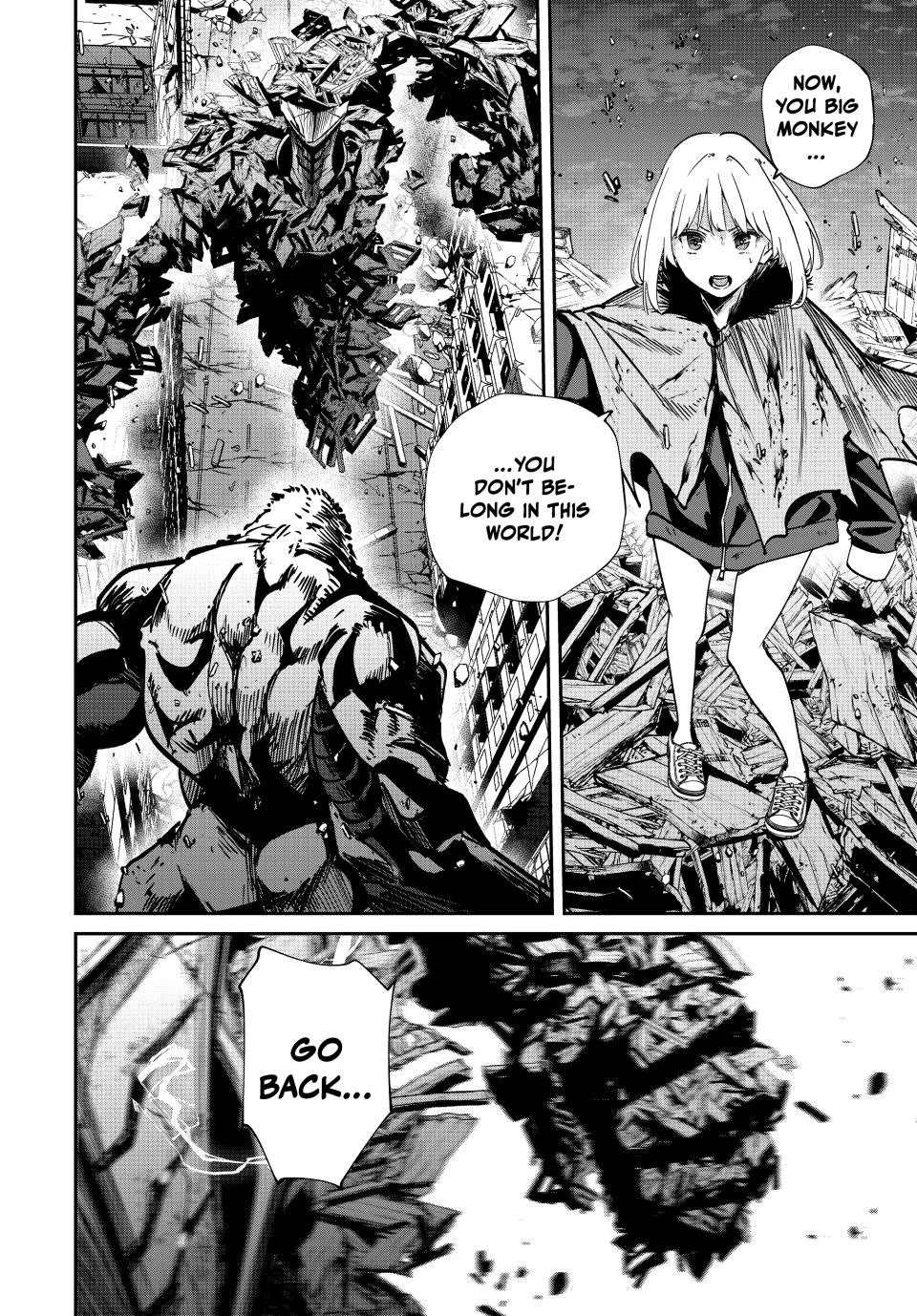 Only I Know That the World Will End. In a World Where Monsters Appear, I Level up by Returning From Death Chapter 53 page 6 - Chapter 53: Giant vs. Giant