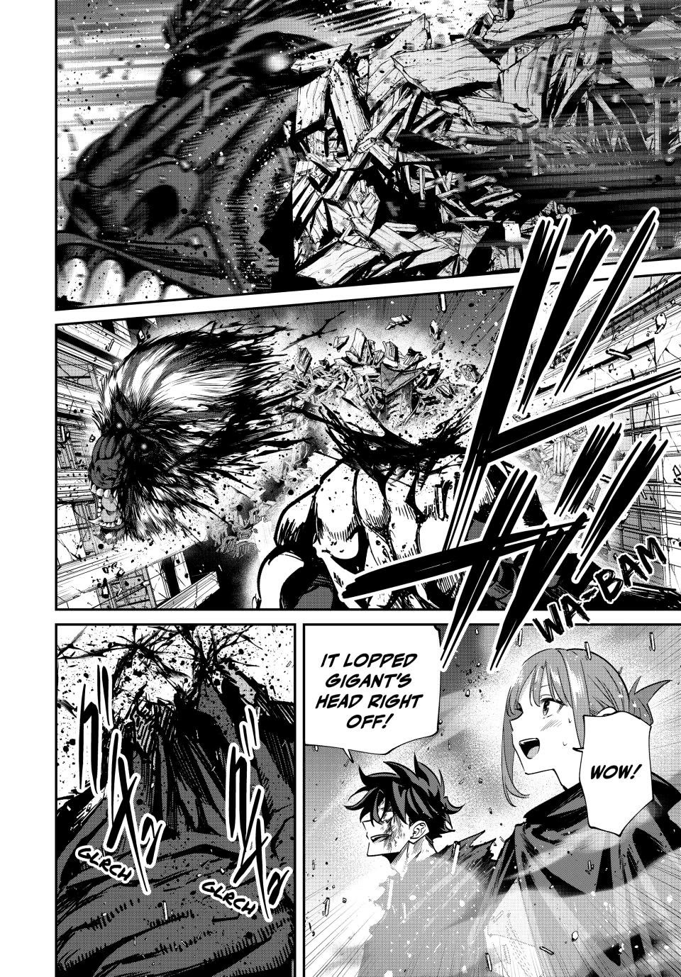 Only I Know That the World Will End. In a World Where Monsters Appear, I Level up by Returning From Death Chapter 53 page 8 - Chapter 53: Giant vs. Giant