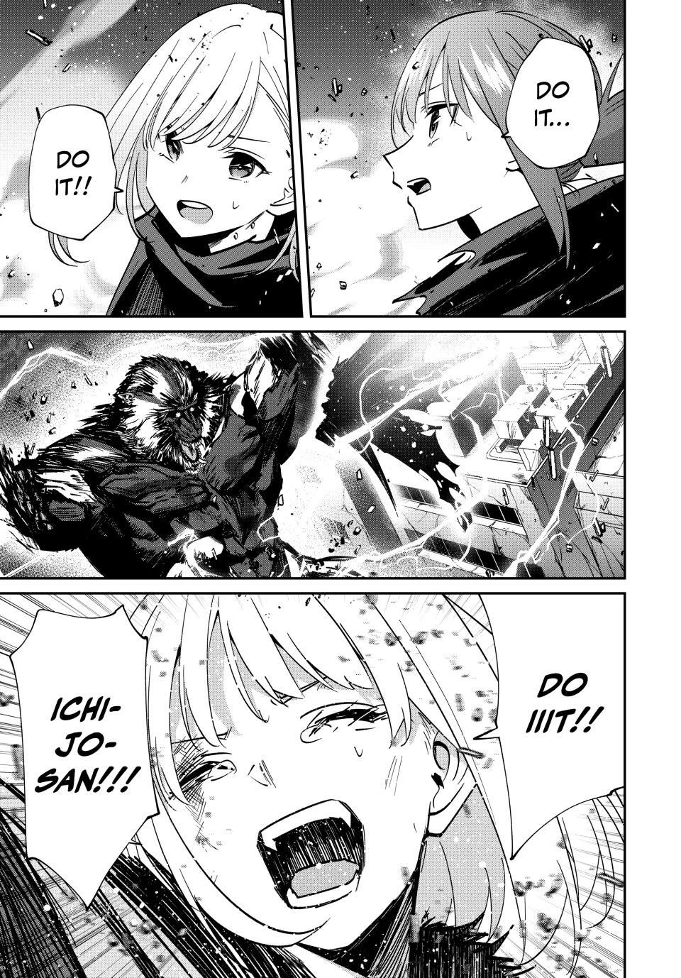 Only I Know That the World Will End. In a World Where Monsters Appear, I Level up by Returning From Death Chapter 54 page 13 - Chapter 54: A Blast to the Future