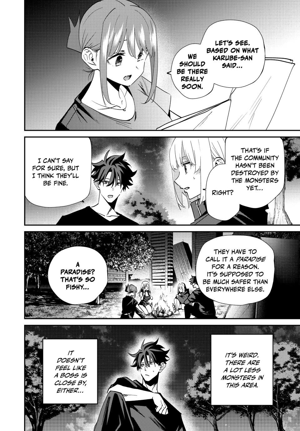 Only I Know That the World Will End. In a World Where Monsters Appear, I Level up by Returning From Death Chapter 56 page 10 - Chapter 56: An Invitation to Paradise