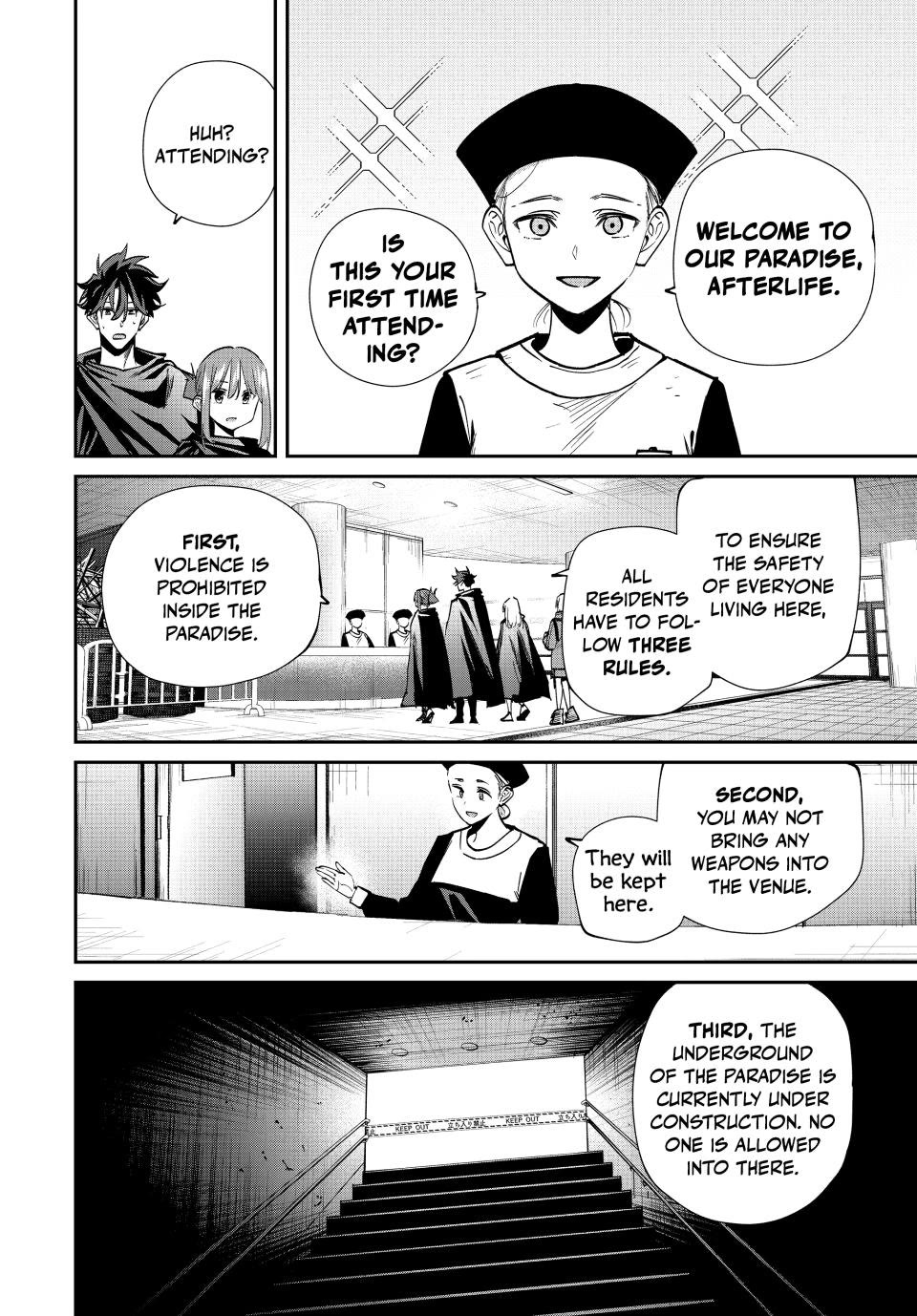 Only I Know That the World Will End. In a World Where Monsters Appear, I Level up by Returning From Death Chapter 57 page 2 - Chapter 57: Welcome to Afterlife