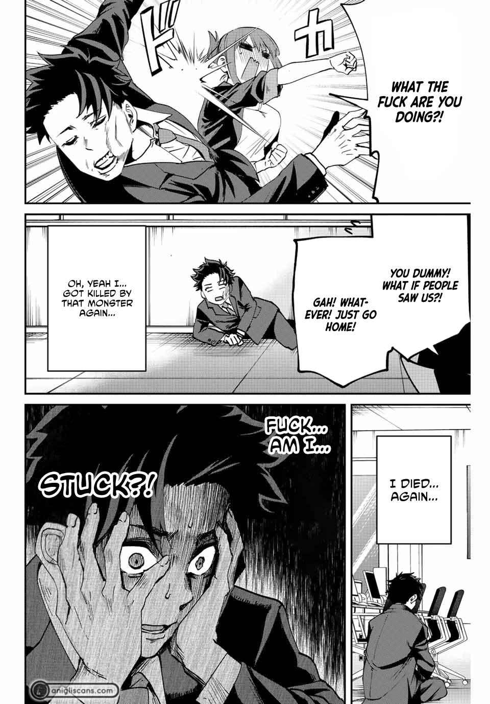 Only I Know That the World Will End. In a World Where Monsters Appear, I Level up by Returning From Death Chapter 6 page 3 - Chapter 6