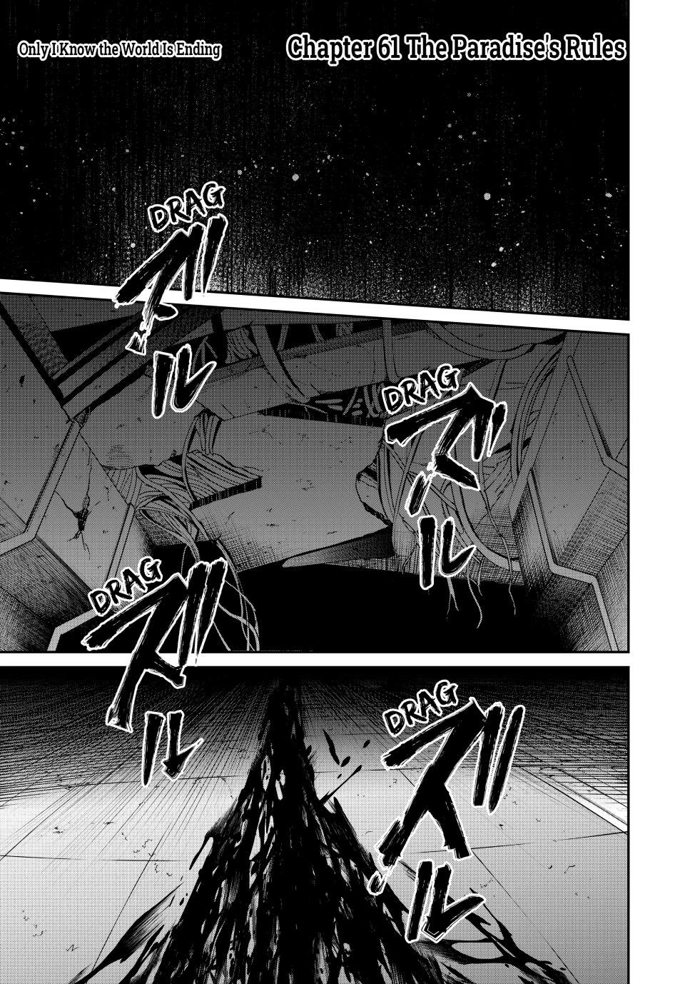 Only I Know That the World Will End. In a World Where Monsters Appear, I Level up by Returning From Death Chapter 61 page 1 - Chapter 61: The Paradise's Rules