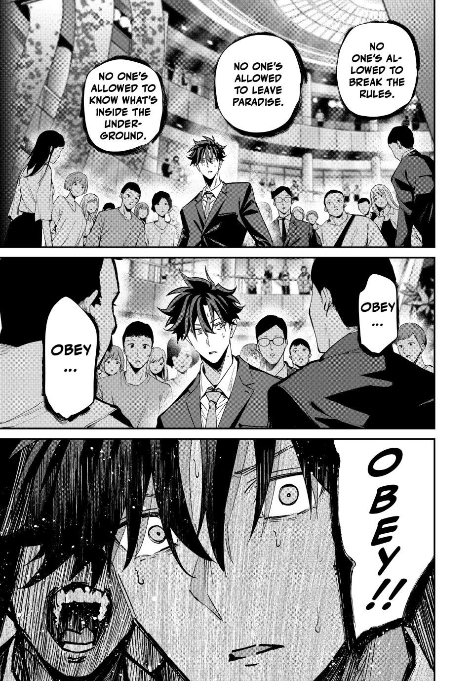 Only I Know That the World Will End. In a World Where Monsters Appear, I Level up by Returning From Death Chapter 61 page 10 - Chapter 61: The Paradise's Rules