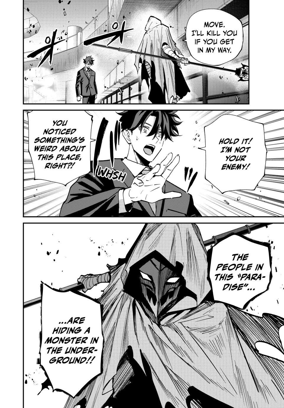Only I Know That the World Will End. In a World Where Monsters Appear, I Level up by Returning From Death Chapter 61 page 17 - Chapter 61: The Paradise's Rules