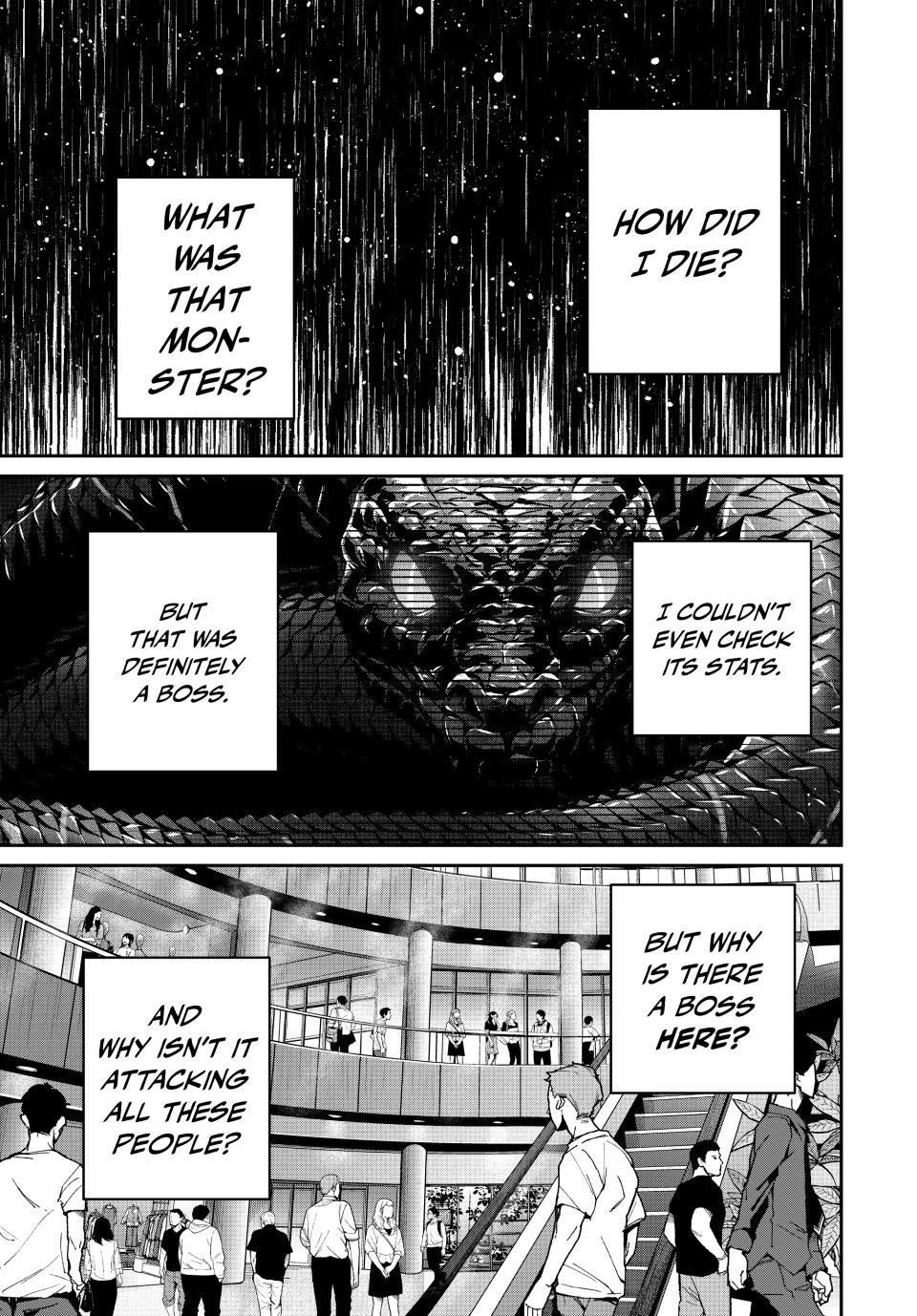Only I Know That the World Will End. In a World Where Monsters Appear, I Level up by Returning From Death Chapter 61 page 6 - Chapter 61: The Paradise's Rules