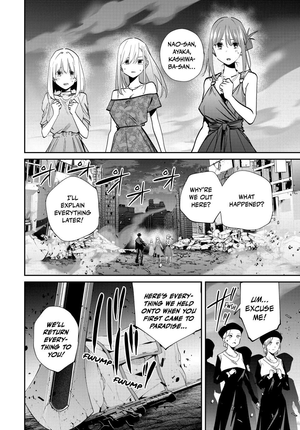 Only I Know That the World Will End. In a World Where Monsters Appear, I Level up by Returning From Death Chapter 66 page 6 - Chapter 66: Rebelling Against Paradise