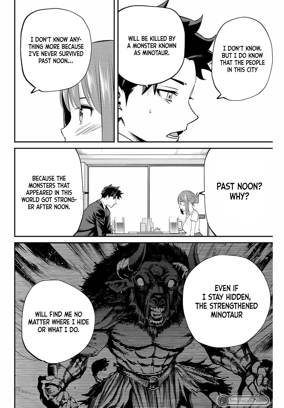 Only I Know That the World Will End. In a World Where Monsters Appear, I Level up by Returning From Death Chapter 7 page 11 - Chapter 7