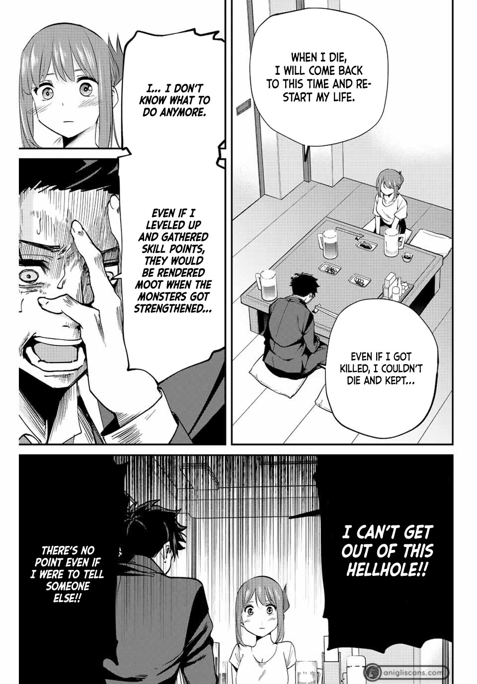 Only I Know That the World Will End. In a World Where Monsters Appear, I Level up by Returning From Death Chapter 7 page 12 - Chapter 7