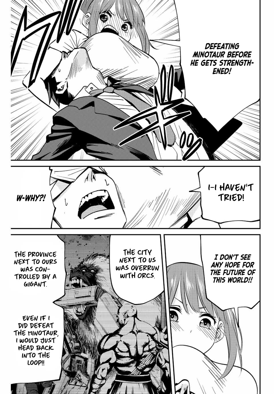 Only I Know That the World Will End. In a World Where Monsters Appear, I Level up by Returning From Death Chapter 7 page 16 - Chapter 7