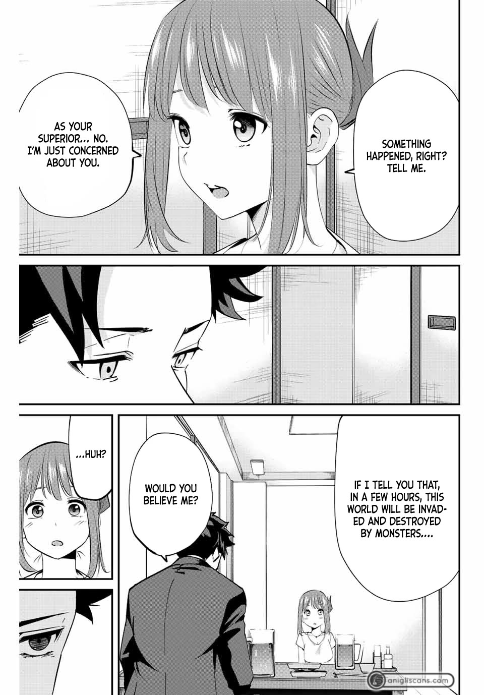 Only I Know That the World Will End. In a World Where Monsters Appear, I Level up by Returning From Death Chapter 7 page 6 - Chapter 7