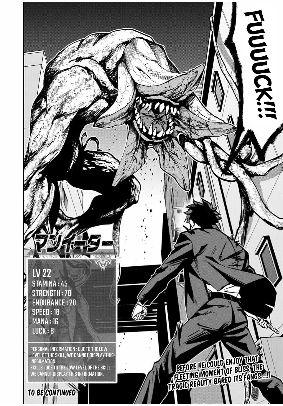 Only I Know That the World Will End. In a World Where Monsters Appear, I Level up by Returning From Death Chapter 8 page 23 - Chapter 8