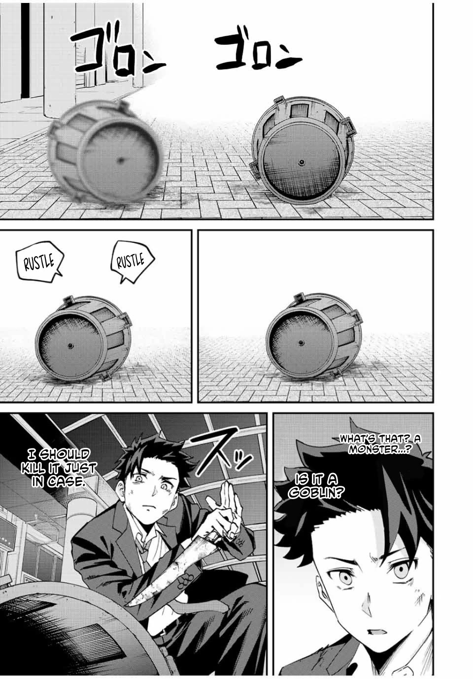 Only I Know That the World Will End. In a World Where Monsters Appear, I Level up by Returning From Death Chapter 8 page 4 - Chapter 8