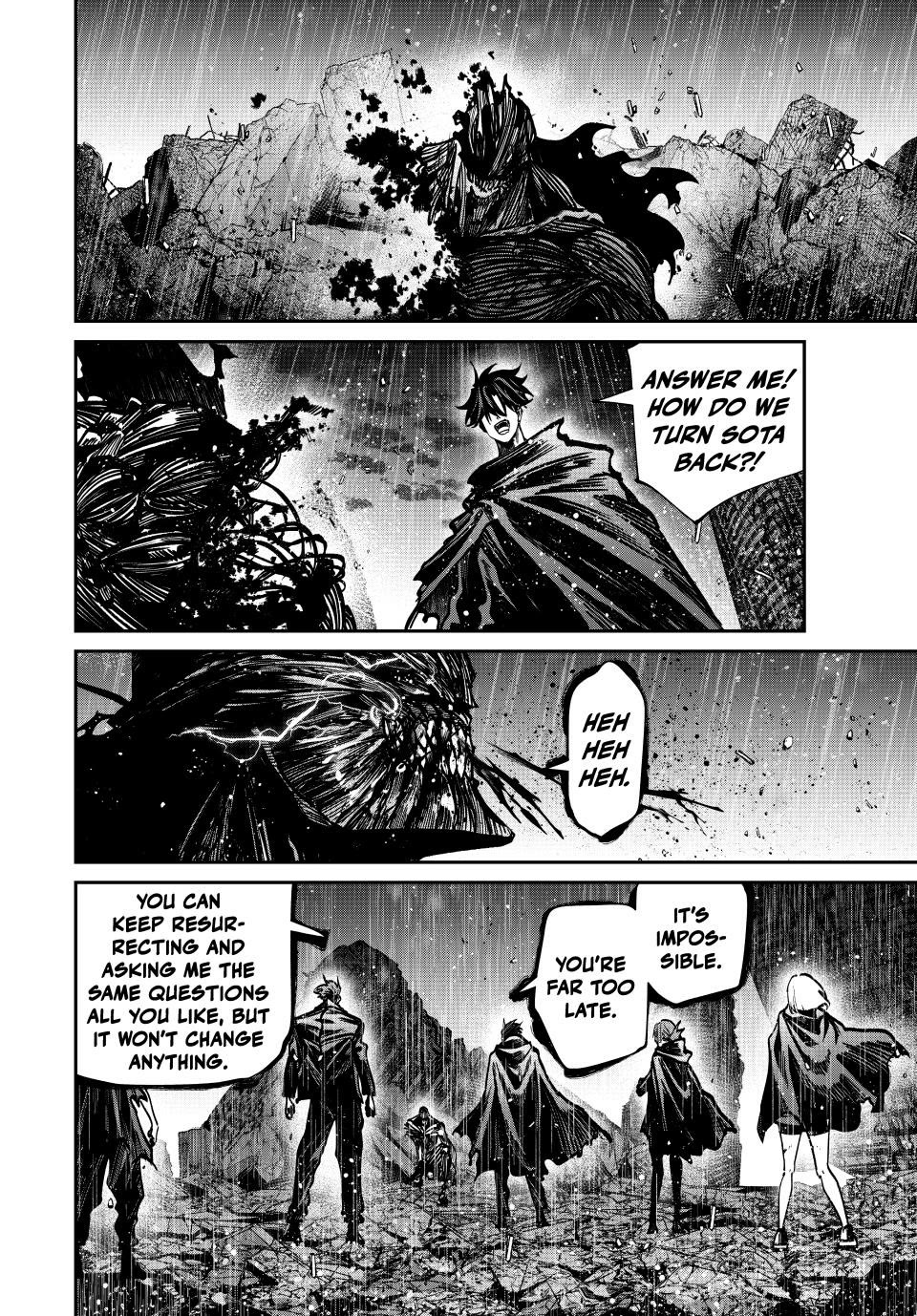 Only I Know That the World Will End. In a World Where Monsters Appear, I Level up by Returning From Death Chapter 92 page 8 - Chapter 92: Beyond Hope is