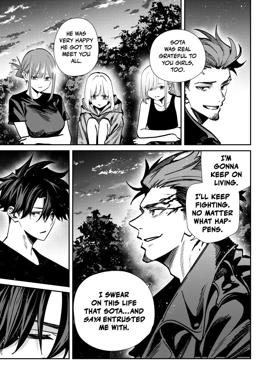 Only I Know That the World Will End. In a World Where Monsters Appear, I Level up by Returning From Death Chapter 94 page 17 - Chapter 94: The Color of the Sky in This World