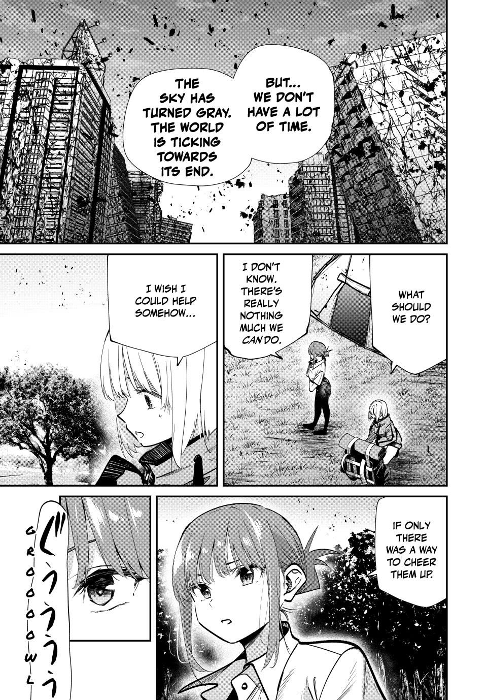 Only I Know That the World Will End. In a World Where Monsters Appear, I Level up by Returning From Death Chapter 94 page 3 - Chapter 94: The Color of the Sky in This World