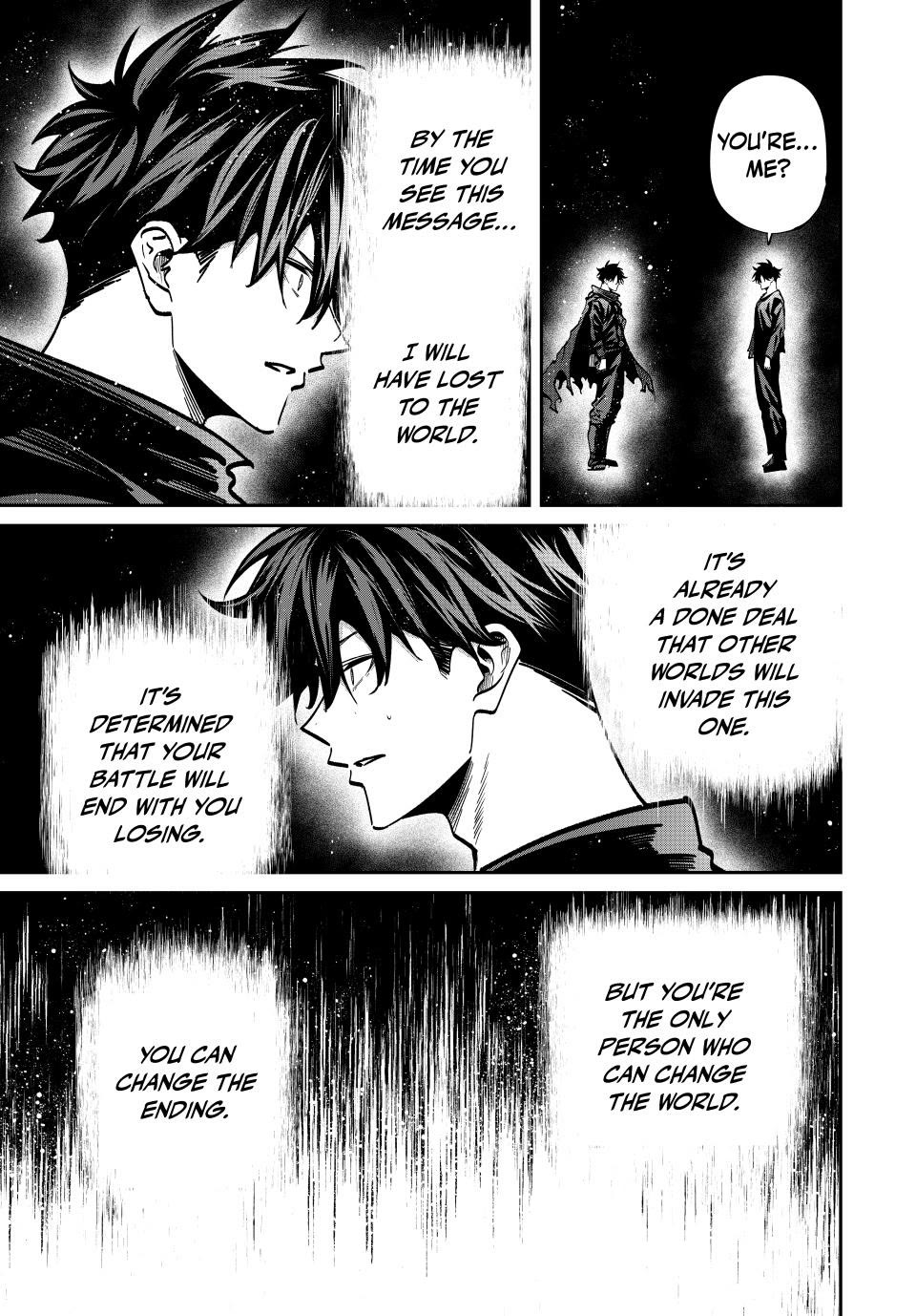 Only I Know That the World Will End. In a World Where Monsters Appear, I Level up by Returning From Death Chapter 95 page 3 - Chapter 95: To the 18th Me