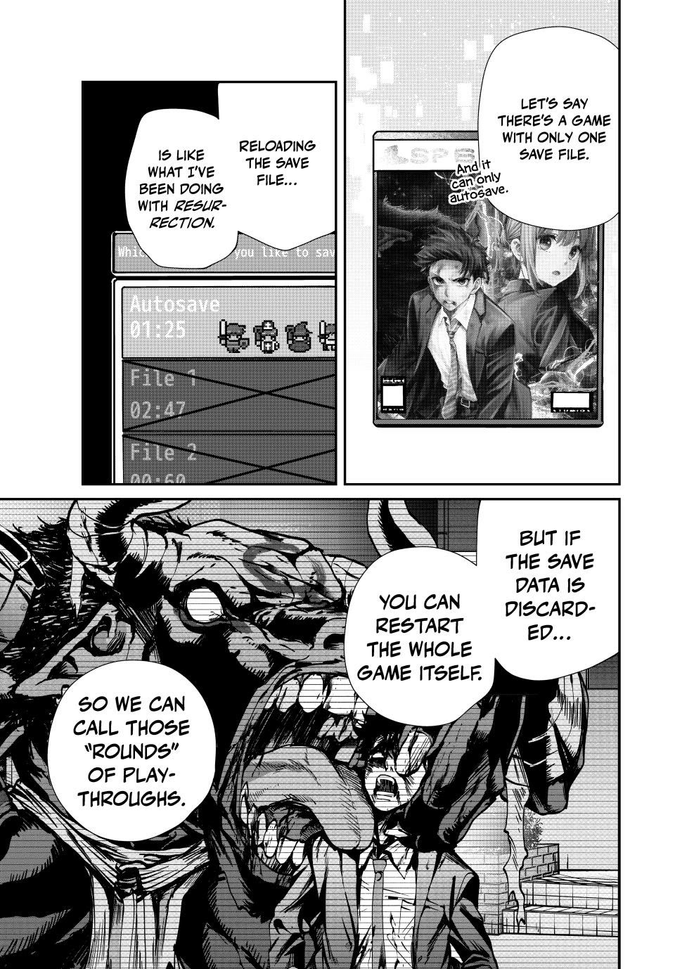 Only I Know That the World Will End. In a World Where Monsters Appear, I Level up by Returning From Death Chapter 95 page 7 - Chapter 95: To the 18th Me