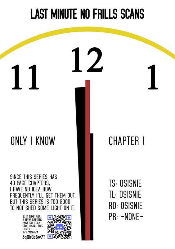 Only I Know Chapter 1 page 47 - Chapter 1: I'm glad you were in the storage shed