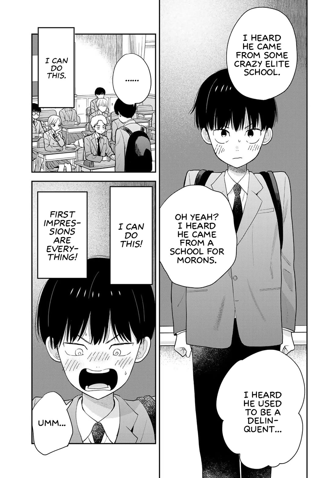 Only I Know Chapter 1 page 6 - Chapter 1: I'm glad you were in the storage shed