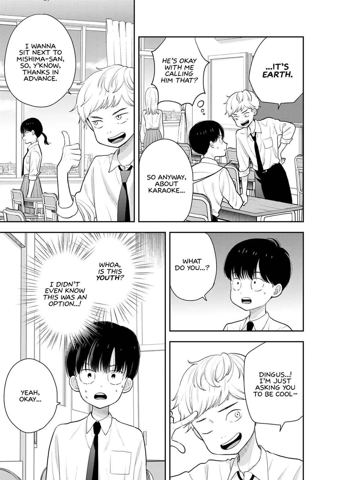 Only I Know Chapter 5 page 5 - Chapter 5: I can't help but be excited for karaoke