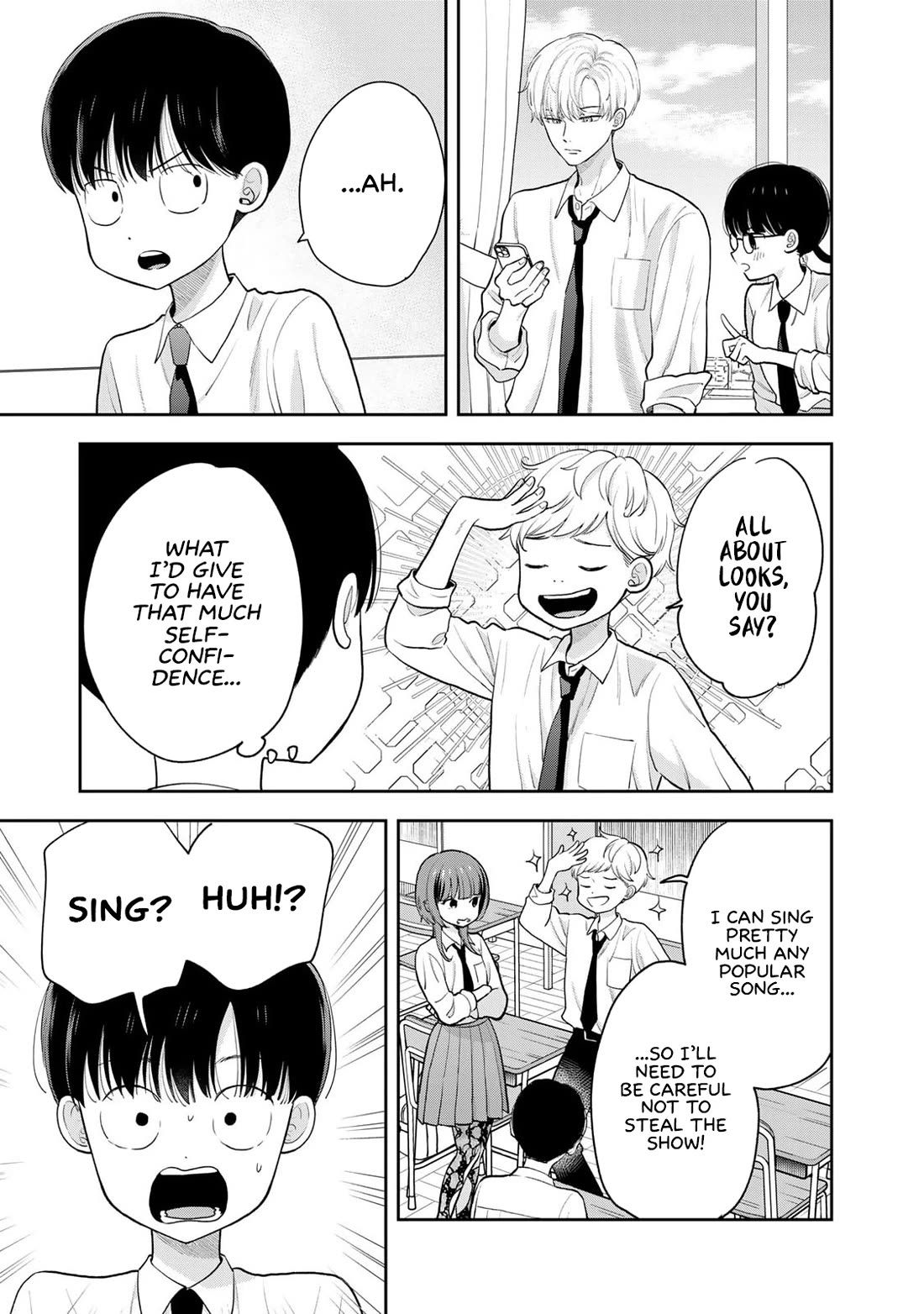 Only I Know Chapter 5 page 7 - Chapter 5: I can't help but be excited for karaoke