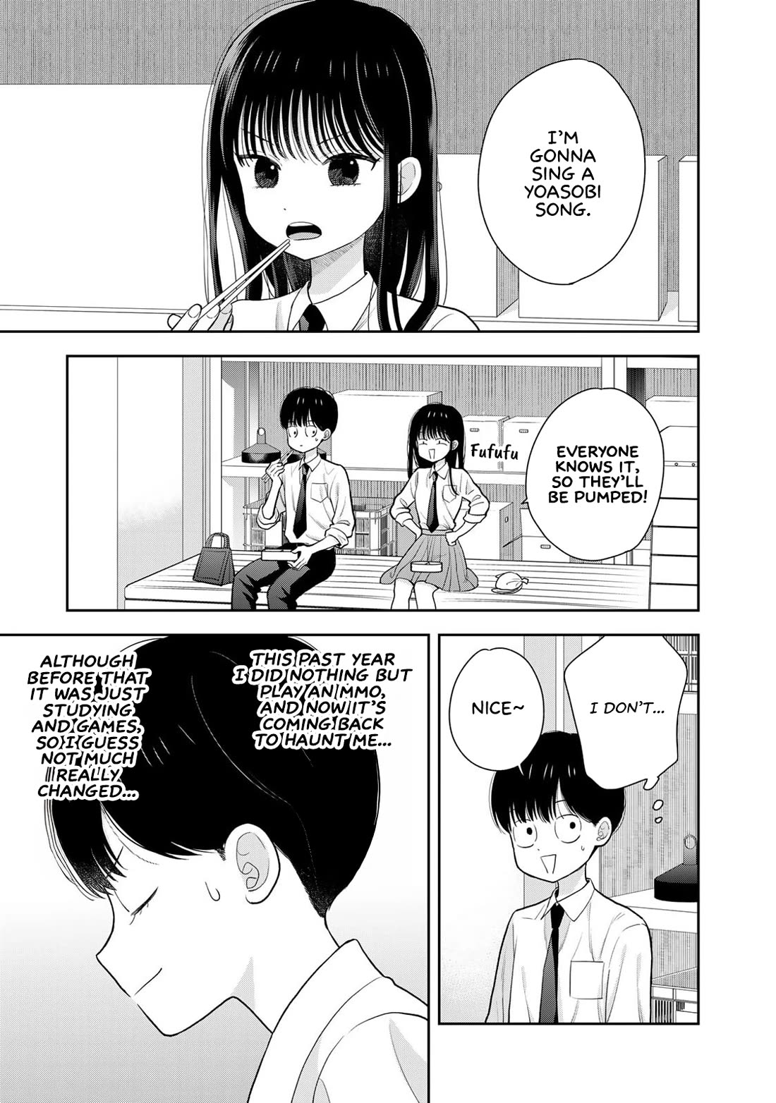 Only I Know Chapter 5 page 9 - Chapter 5: I can't help but be excited for karaoke