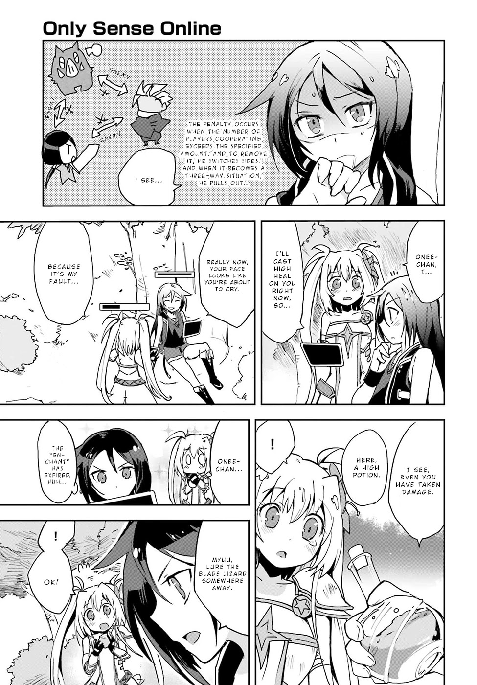 Only Sense Online Chapter 10 page 9 - Chapter 10: The Art of the Bow and "Atelier"