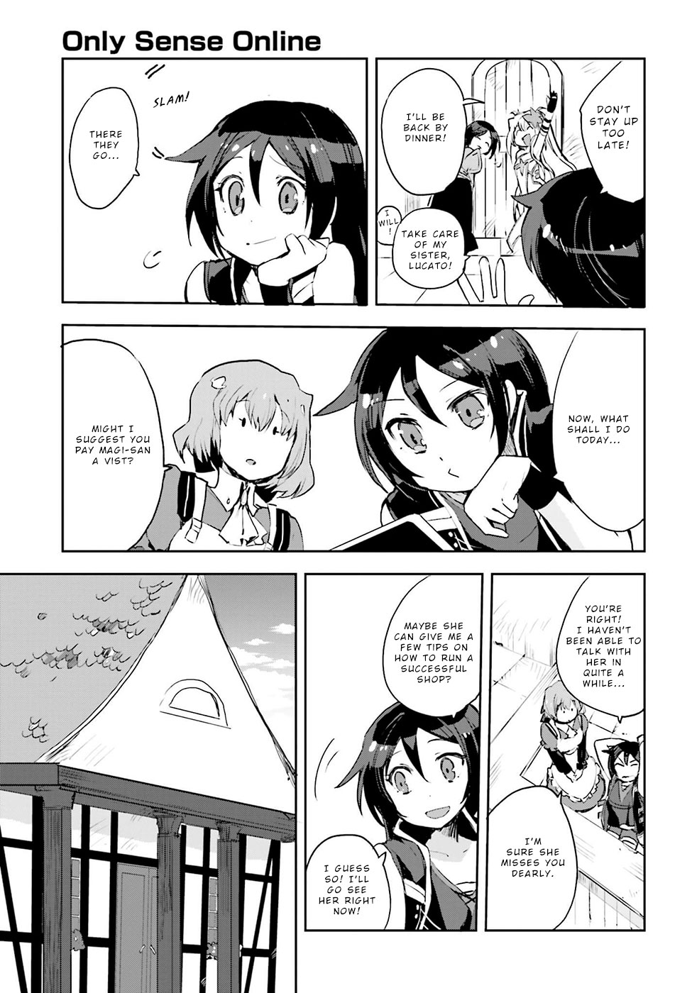 Only Sense Online Chapter 11 page 13 - Chapter 11: Cooking and Hunger Level