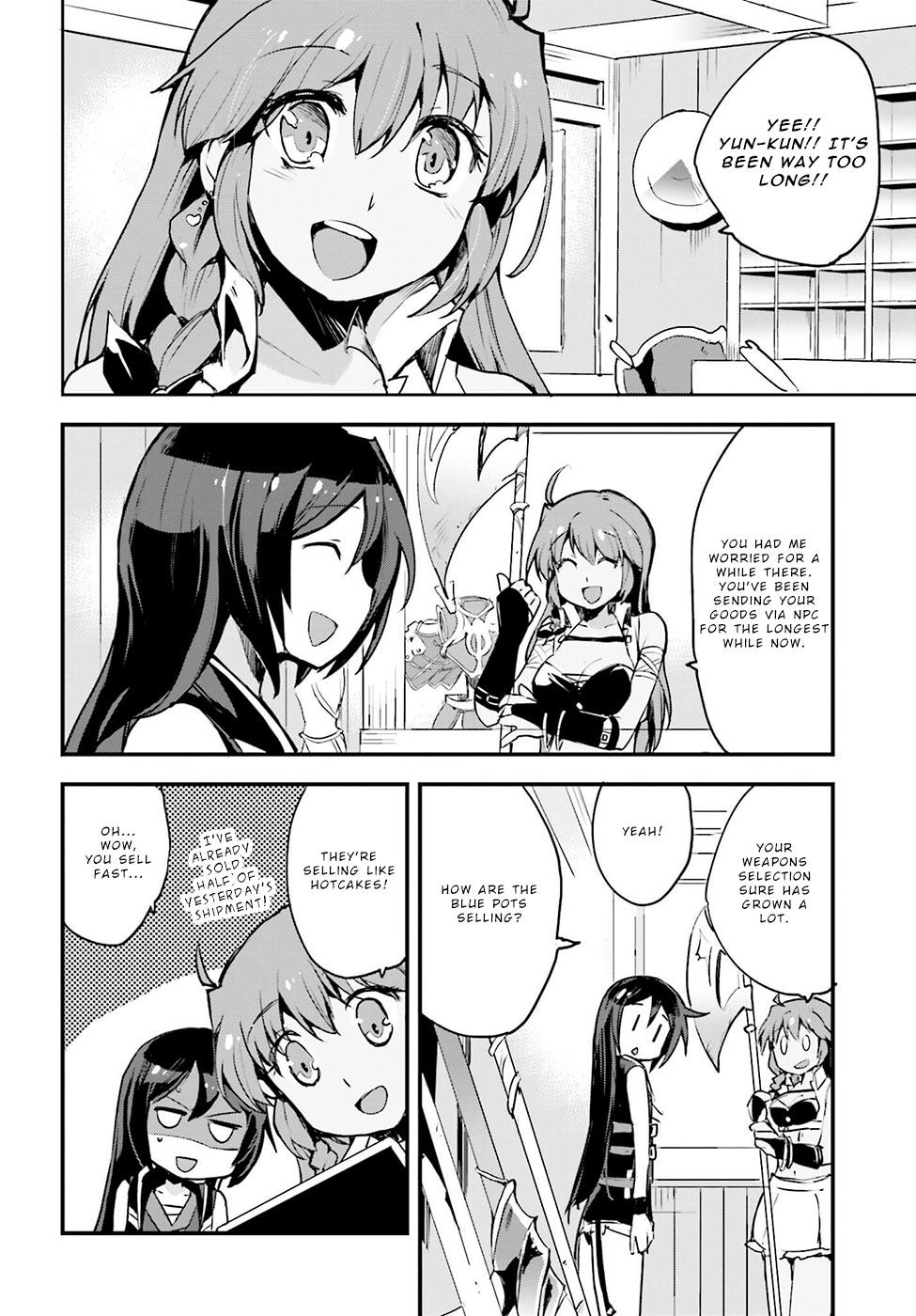 Only Sense Online Chapter 11 page 14 - Chapter 11: Cooking and Hunger Level