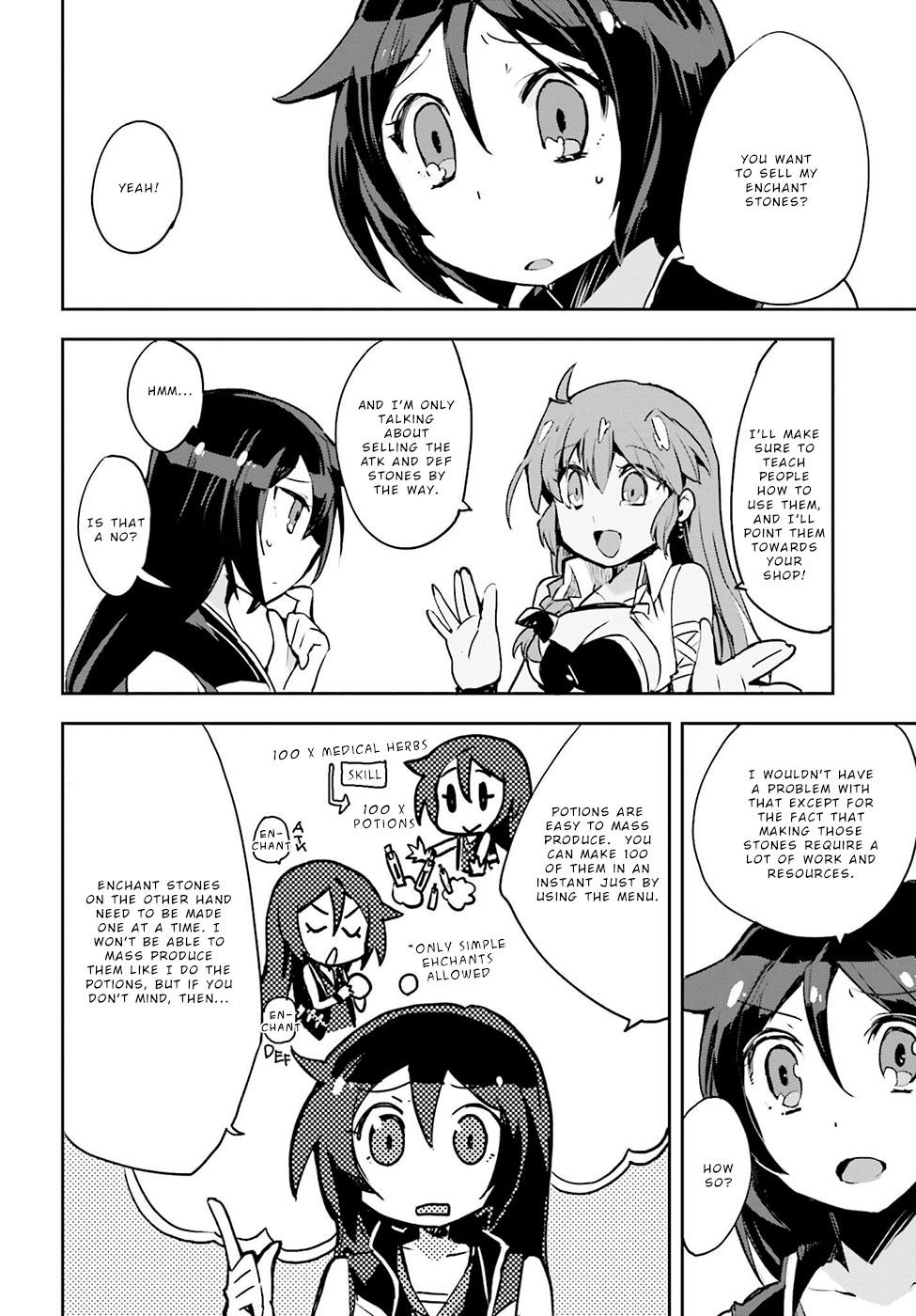 Only Sense Online Chapter 11 page 16 - Chapter 11: Cooking and Hunger Level