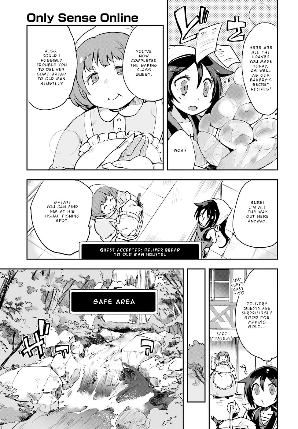 Only Sense Online Chapter 11 page 23 - Chapter 11: Cooking and Hunger Level