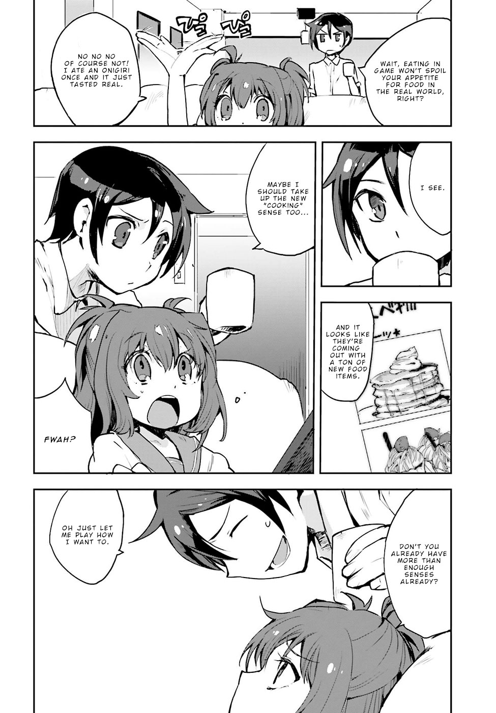 Only Sense Online Chapter 11 page 4 - Chapter 11: Cooking and Hunger Level