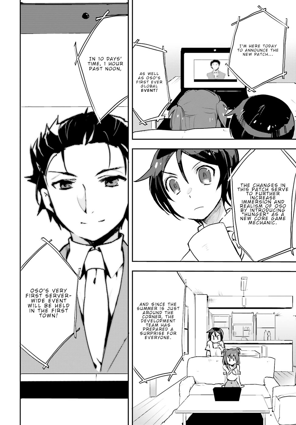 Only Sense Online Chapter 11 page 6 - Chapter 11: Cooking and Hunger Level