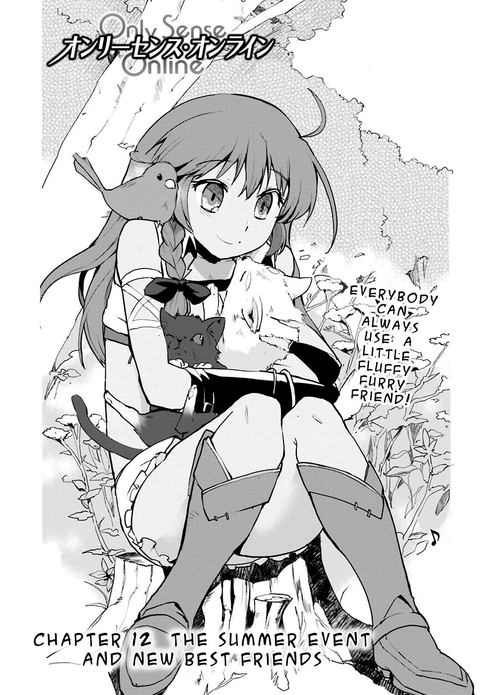 Only Sense Online Chapter 12 page 1 - Chapter 12: The Summer Event and New Best Friends