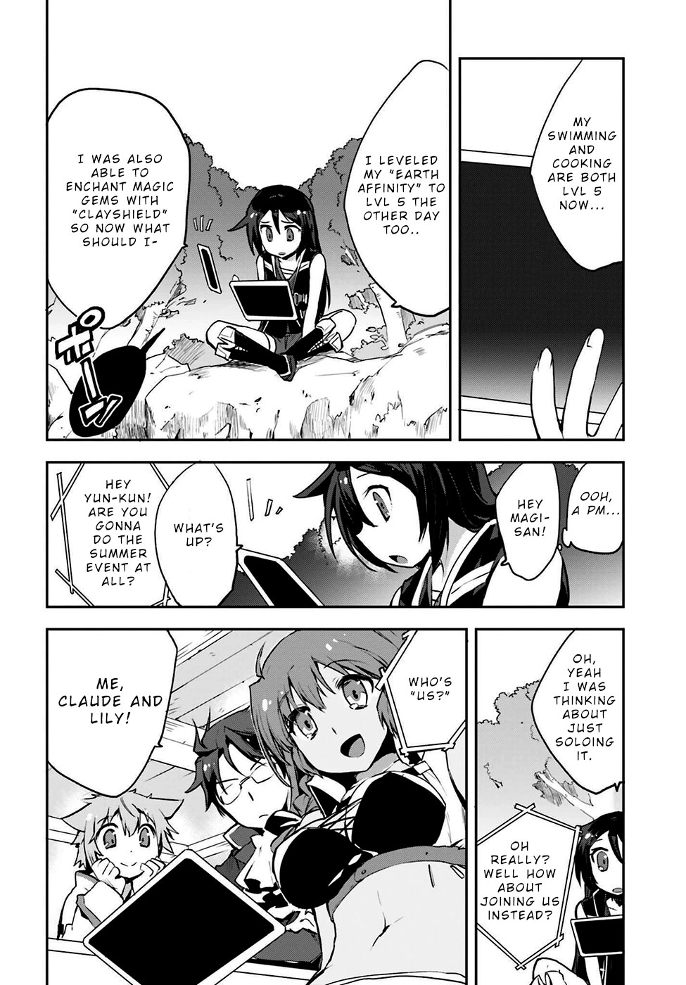 Only Sense Online Chapter 12 page 10 - Chapter 12: The Summer Event and New Best Friends