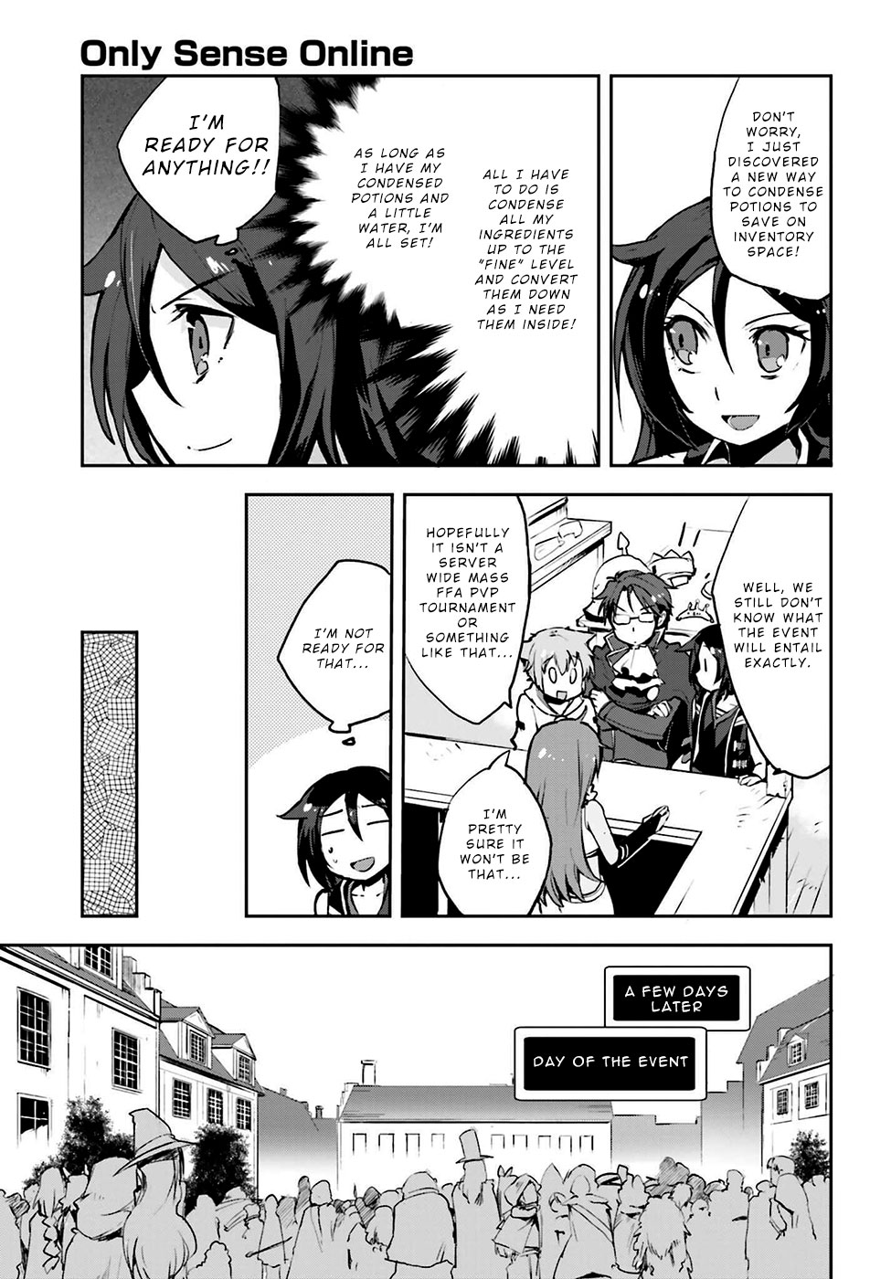 Only Sense Online Chapter 12 page 13 - Chapter 12: The Summer Event and New Best Friends