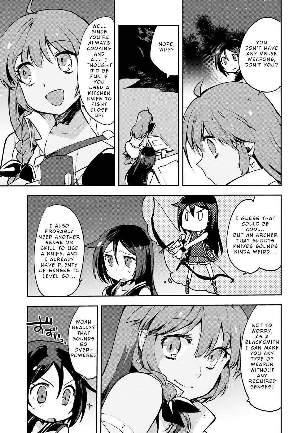 Only Sense Online Chapter 13 page 11 - Chapter 13: Camping and Unicorns!