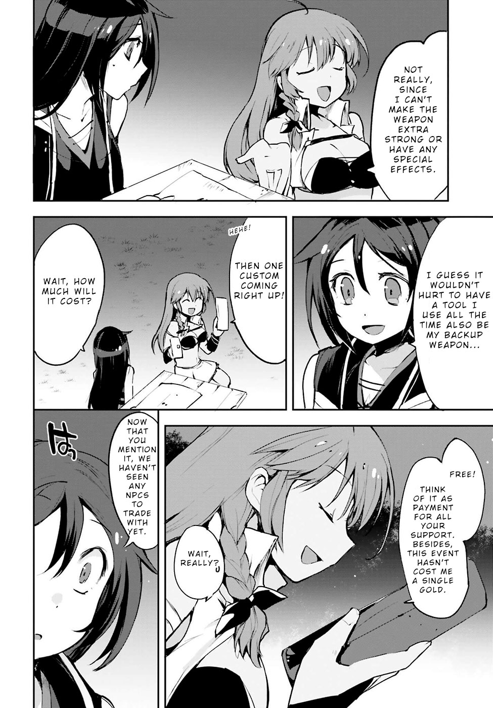 Only Sense Online Chapter 13 page 12 - Chapter 13: Camping and Unicorns!