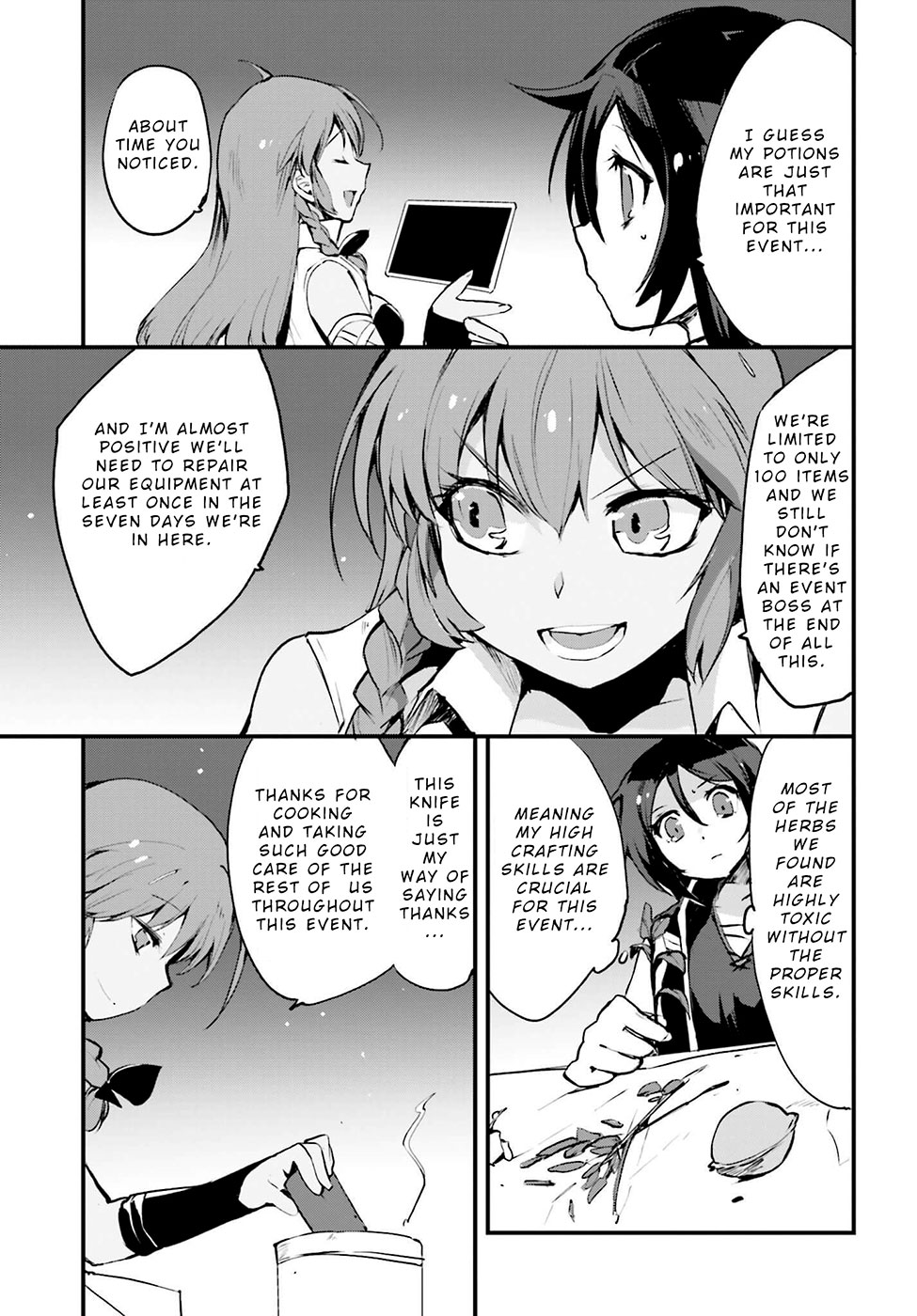Only Sense Online Chapter 13 page 13 - Chapter 13: Camping and Unicorns!