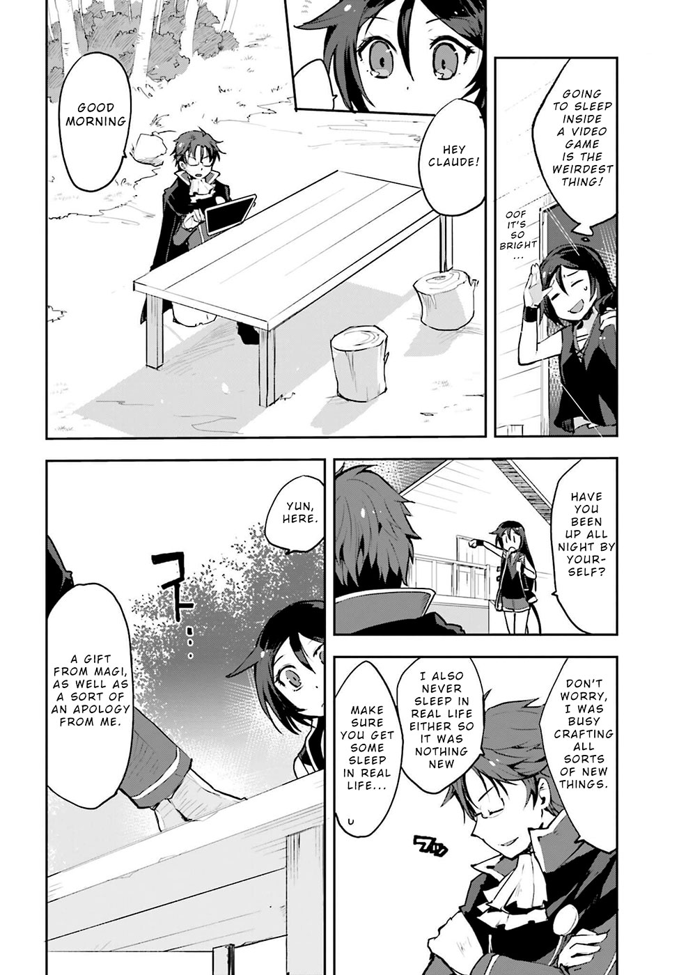 Only Sense Online Chapter 13 page 16 - Chapter 13: Camping and Unicorns!