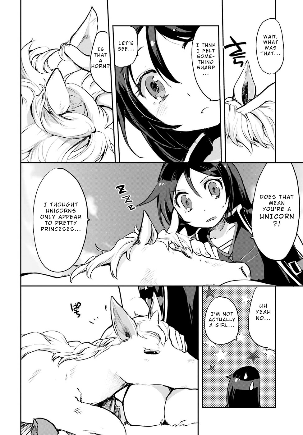 Only Sense Online Chapter 13 page 28 - Chapter 13: Camping and Unicorns!