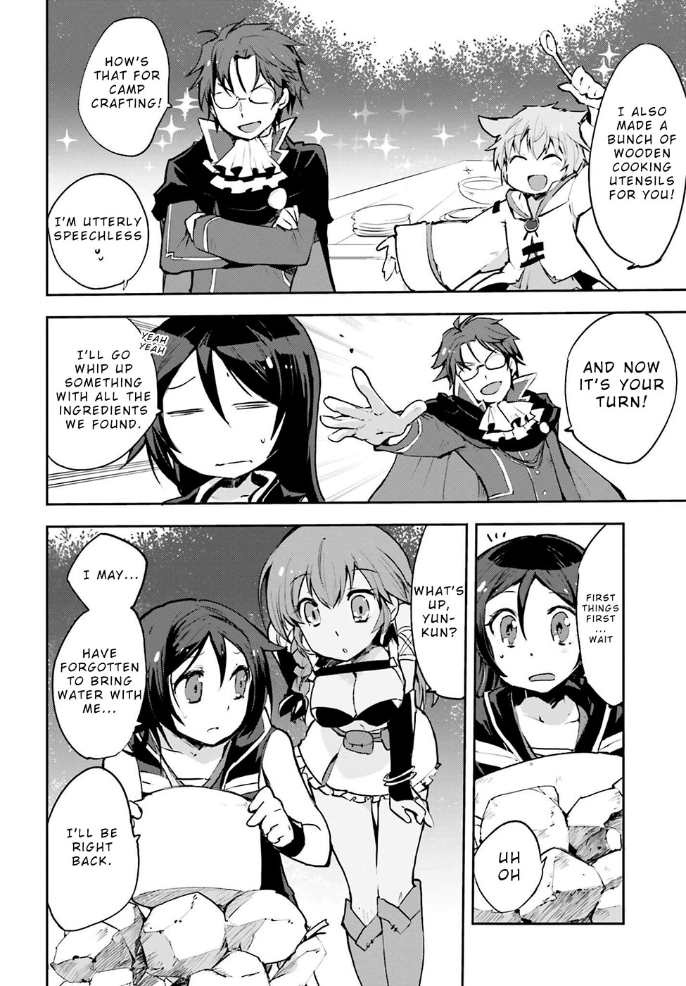 Only Sense Online Chapter 13 page 4 - Chapter 13: Camping and Unicorns!