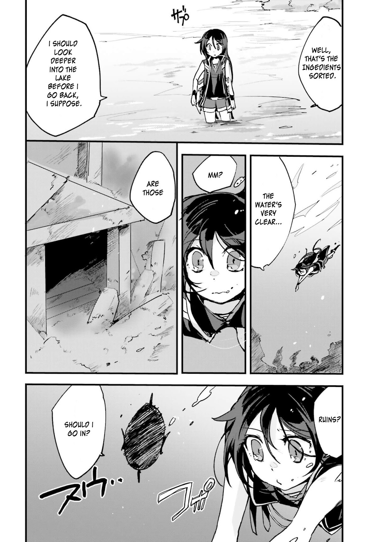 Only Sense Online Chapter 15 page 8 - Chapter 15: Swimming and the Underwater Ruins