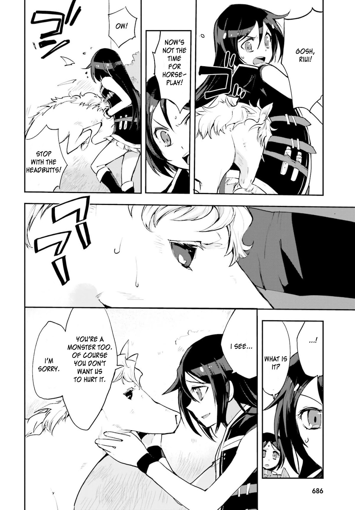 Only Sense Online Chapter 16 page 8 - Chapter 16: Cursed Equipment And A Kitsune Cub