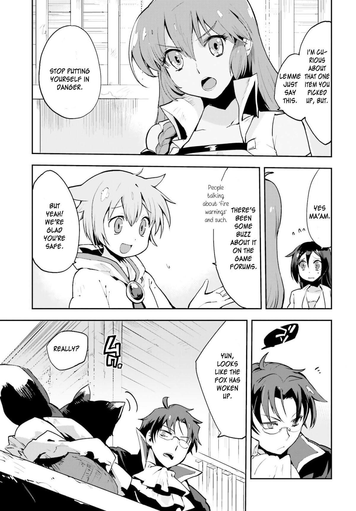 Only Sense Online Chapter 17 page 17 - Chapter 17: Cursed Equipment And A Kitsune Cub Part 2