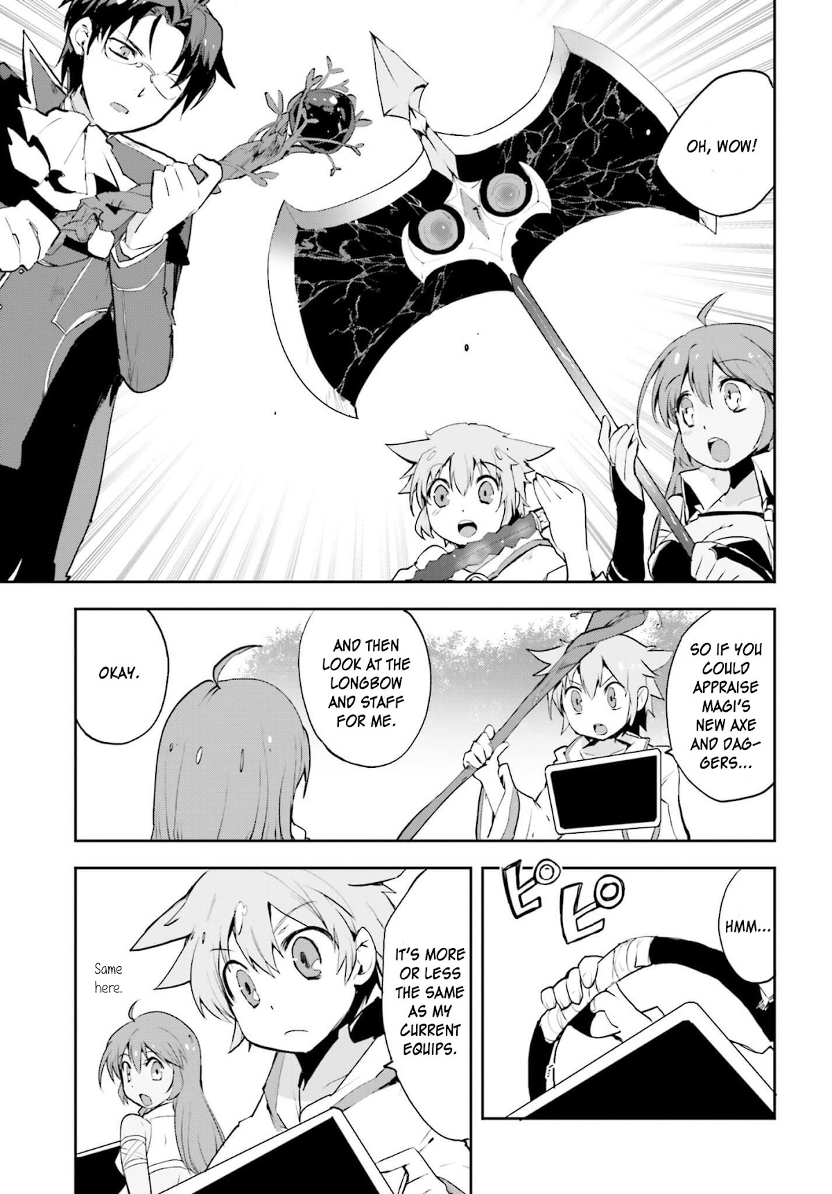 Only Sense Online Chapter 17 page 21 - Chapter 17: Cursed Equipment And A Kitsune Cub Part 2