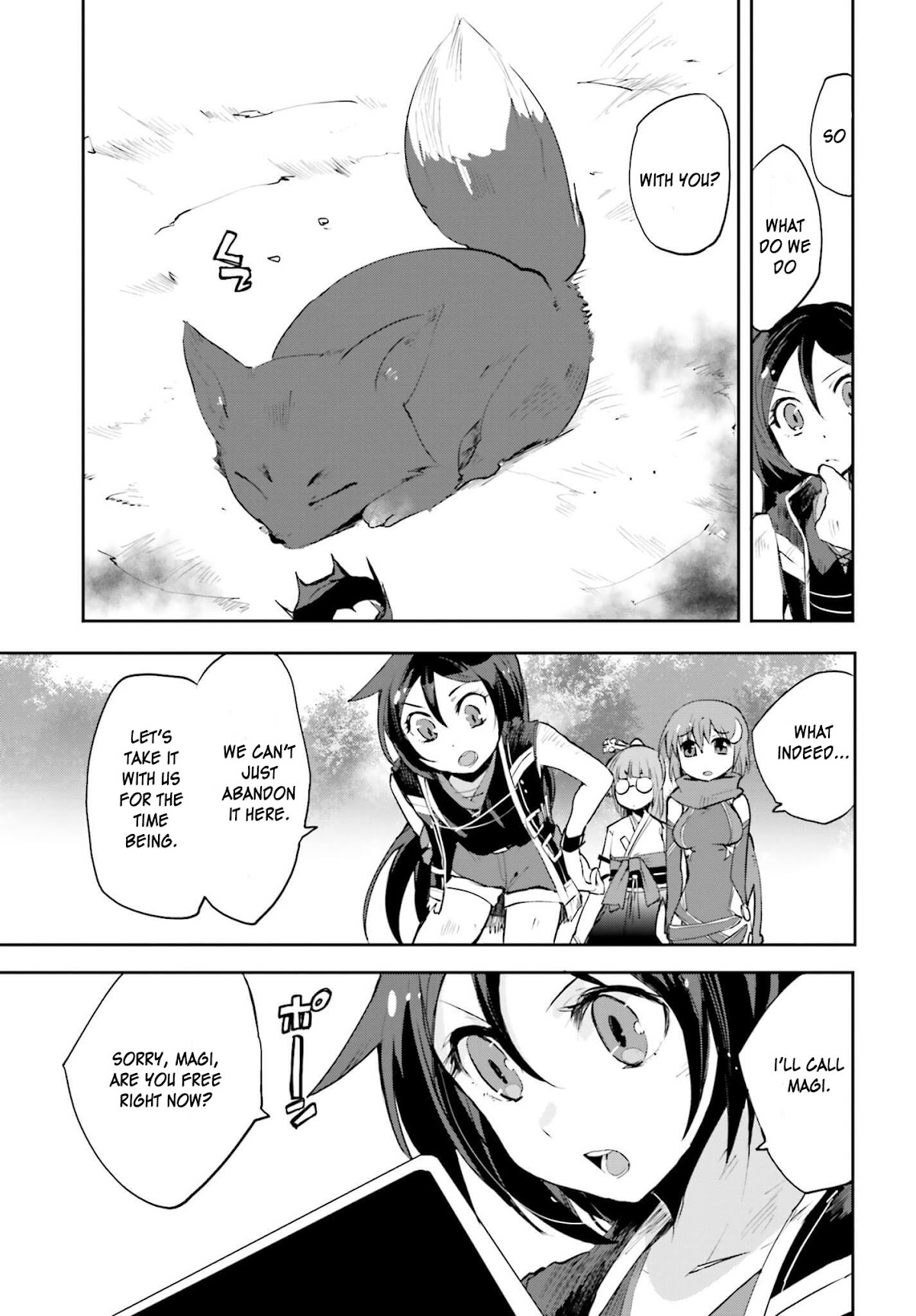 Only Sense Online Chapter 17 page 5 - Chapter 17: Cursed Equipment And A Kitsune Cub Part 2