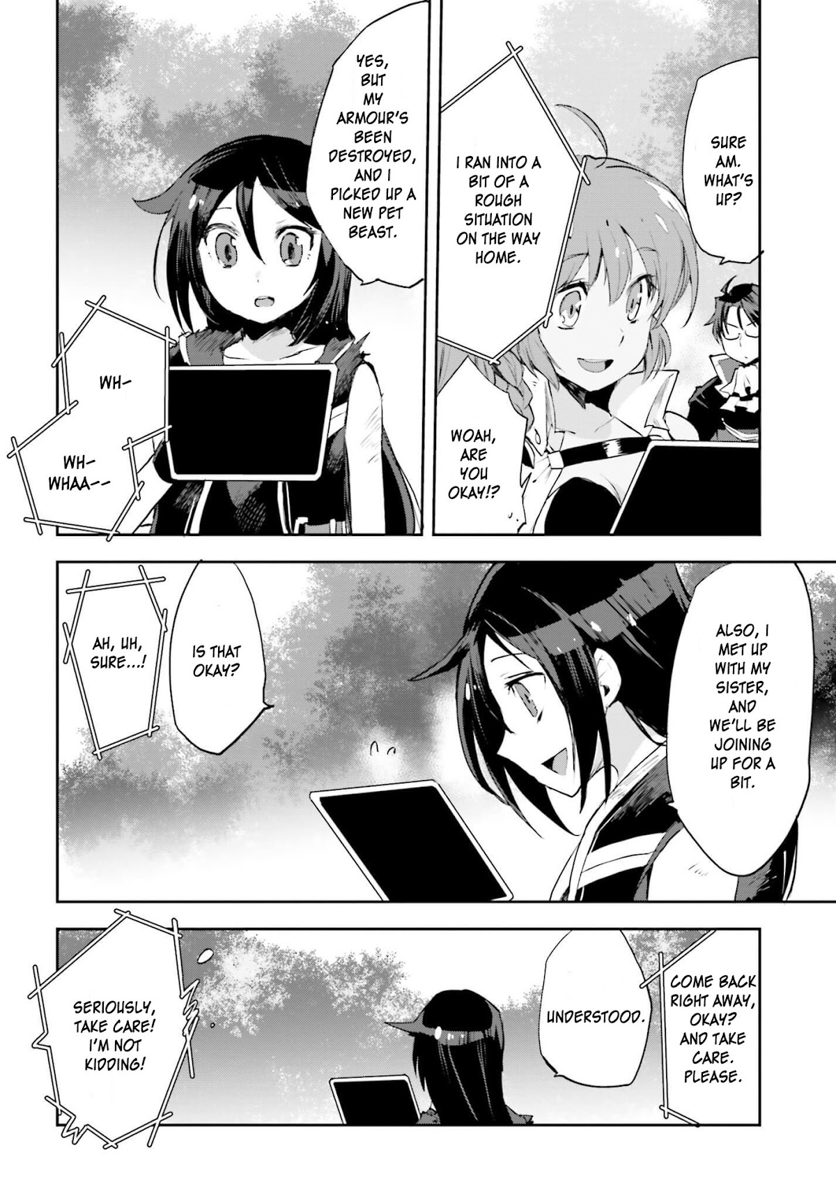 Only Sense Online Chapter 17 page 6 - Chapter 17: Cursed Equipment And A Kitsune Cub Part 2